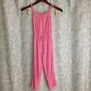 🌸 Juicy Couture Girls 5 Pink Long Romper Bow
